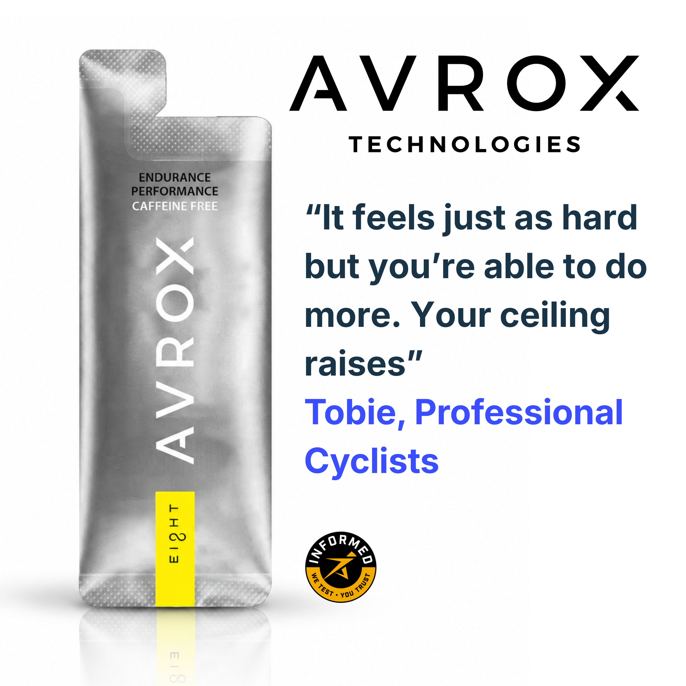 AVROX Endurance Liquid Sachets - Beat The Drop