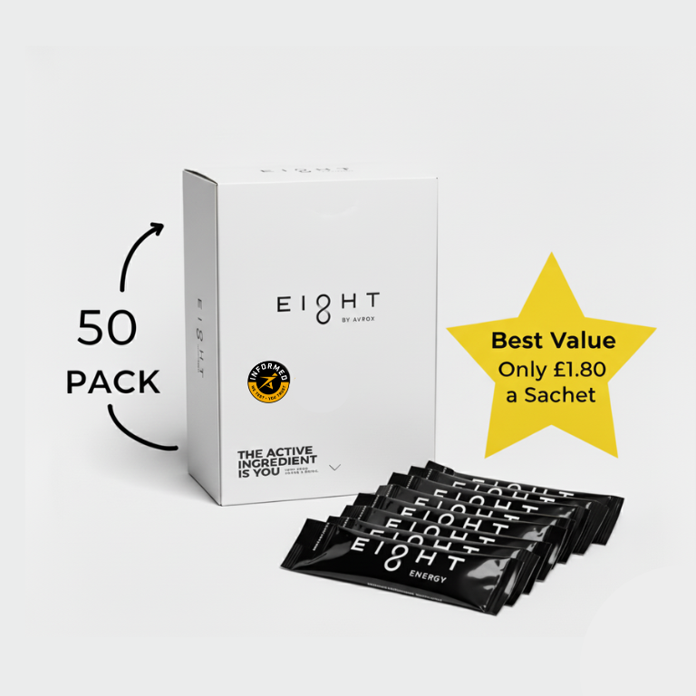 EI8HT Oxygen Sachets - Push Past Limits. Legally.