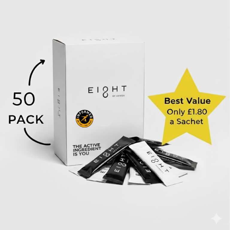 EI8HT Oxygen Sachets - Push Past Limits. Legally.